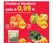 Offerta Interspar - Frutta e Verdura a 0,99 € - Valida dal 20 al 26 novembre 2023.